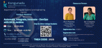Hands on Workshop on Automate, Integrate, Innovate – DevOps with Git & Jenkins 2025 Workshop Poster